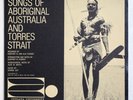 AUSTRALIA & TORRES Aboriginal ethnic music DARK BLUE WAX folkways FE 4102 LP EX+