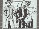 Minutemen / Hunting Lodge flyer Composite Hall Hamtramck MI punk kbd SST