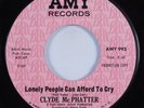 Northern Soul 45 CLYDE MCPHATTER Lonely People Can Afford To Cry AMY VG++ HEAR