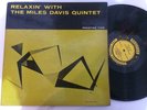 MILES DAVIS QUINTET - relaxin - PRESTIGE 7129 446 W 50TH DG RVG NM//