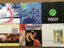 SIX 1980's 12 INCH PICTURE SLEEVE SINGLES BEE GEES BILLY OCEAN TINA TURNER ETC