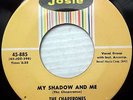 CHAPERONES doowop 45 MY SHADOW & ME / SHINING STAR        E0178