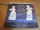 EMI ASD 429 BACH VIOLIN CONCERTO MOZART VIOLIN CONCERO GIOCONDA DE VITO