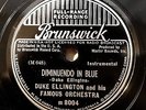 JAZZ 78 CLEAN - DUKE ELLINGTON AND HIS FAMOUS ORCH. BRUNSWICK Diminuendo In Blue