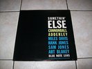 Somethin Else Miles Davis Cannonball Adderley BLUE NOTE BLP 1595 RVG NEAR MINT