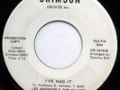 LEE ANDREWS & HEARTS 45 I've Had It / Little Bird PROMO Northern Soul dm9