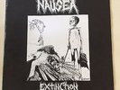 Nausea Extinction Profane Existence Original LP Giant Poster and Insert