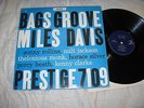 MILES DAVIS Bags Groove LP PRESTIGE dark blue label with logo at right