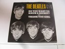 BEATLES VEE JAY 45 RPM DO YOU WANT TO KNOW A SECRET THANK YOU GIRL W/ PICTURE SL