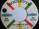 RARE ( ROCKABILLY 45 )  1958 ORIG - JIMMY LLOYD - I GOT A ROCKET IN MY POCKET EX