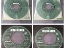SP 45T Johnny Hallyday Aussi dur que du bois + 1 juke box 370553 pochette cible
