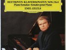 EMIL GILELS BEETHOVEN PIANO SONATAS Nos. 2 & 4 DGG ED.1 DIGITAL 415481-1 MINT