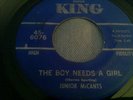 junior mcCants the boy needs a girl king 6076 northern soul   7