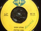 RIGHTEOUS HOMES/SOULETTES-Seven Letters/To Sir, Blue Cat 1968 ska vinyl 7