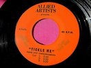 ELVIS PRESLEY  Tickle Me  RARE 45 rpm Allied Artists RADIO SPOT announcements