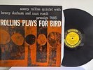 Sonny Rollins – Plays for Bird – Prestige – LP 7095 – 1st press DG – NM Top 