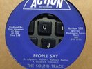 45 RPM THE SOUND TRACK What People Say 1960's Scarce GARAGE Psych HEAR