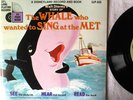 WHALE WHO WANTED TO SING AT MET LLP355 Disney Read Along Book & Record Set VG+