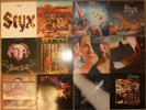 Styx, 12 Vinyl Record Lot, 11 LP & 1 DLP, 11 1st Press, 1 Canada Import, 1 Promo