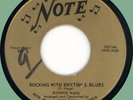 RONNIE HAIG Rocking with Rhythm & Blues / Money Is a Thing 45rpm Note 1958