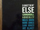 CANNONBALL ADDERLEY Somethin Else BLUE NOTE BLP 1595 OG LP MONO RVG