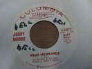Jerry Moore ?– Love Is Everywhere / High Hemlines 45 Promo Funk Columbia 4-44072