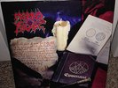 Morbid Angel Covenant Red/Clear Marble Vinyl Record With Slipmat