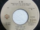 A-HA take on me / love is reason  RARE guatemala  45