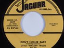 Blues Jump 45 LITTLE WILLIE Don't Holler Baby JAGUAR HEAR