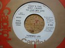 northern soul tommie lee thats the way i want capitol wdj crossover