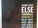 Somethin' Else Cannonball Adderley Miles Davis Orig Mono Blue Note BLP 1595