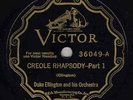 171e.  Duke Ellington Orch. - Creole Rhapsody, parts 1 & 2 - Victor 36049