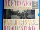 Casals/Serkin-Beethoven Cello & Piano Concertos-Columbia 6 Eye  UNPLAYED-3 LPs