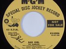 R&B Doo Wop 45 RAMBLERS Bad Girl MGM HEAR