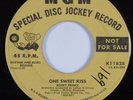 R&B Blues 45 BOBBY PRINCE One Sweet Kiss MGM HEAR