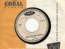 BUDDY HOLLY - PEGGY SUE GOT MARRIED/CRYING WAITING HOPING - CORAL PROMO 93 302