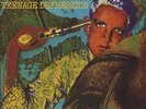Eddie And The Hot Rods Teenage Depression + Poster UK vinyl LP album record
