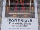 IRON MAIDEN Edward The Great promo poster 30 x 20 2002 original
