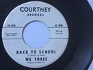 RARE TEEN PROMO 45/ WE THREE 