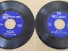 2 Chicago Cubs 45's - WGN's Go Cubs Go And Men In Blue - 45RPM 7