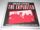 The Exploited DEAD CITIES Rare Dutch (Holland) 7' Single (punk) seven inch vinyl