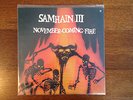 Samhain November Coming Fire Plan 9 MINT Original Pressing Record Lyric Sheet
