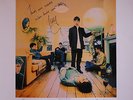 Unique Oasis Michael Spencer Definitely Maybe Signed Liam Gallagher W/ Lyrics