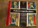 3 Lp set MENGELBERG bach st matthew passion Argentina Import VG+ to EX+