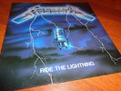Metallica ?– Ride The Lightning  org,1984..in very good condition...MFN Records