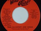 PAUL McCARTNEY & WINGS: Rare ’76 DJ ONLY Radio Promo Beatles BILL HUIE 45 NM-