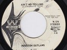 HOUSTON OUTLAWS Ain't No Telling  northern soul 45 crossover funk HEAR