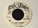 HEAR IT SOUL Rosco Gordon & Barbara Kerr Old Town DJ 1175 Could This Be Love