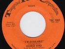 GEORGE JUKE BYRD I'm Available RARE northern soul 45 STOMPER You Better Tell Her