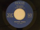 Roy Dunn 45 WALKING STREETS / WHAT THEY SAY...  Dixie VG+ Benton Harbor Michigan